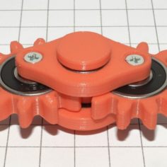 New hand spinner two gears