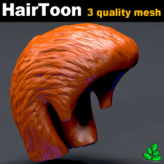 Hair Toon 3 mesh quality
