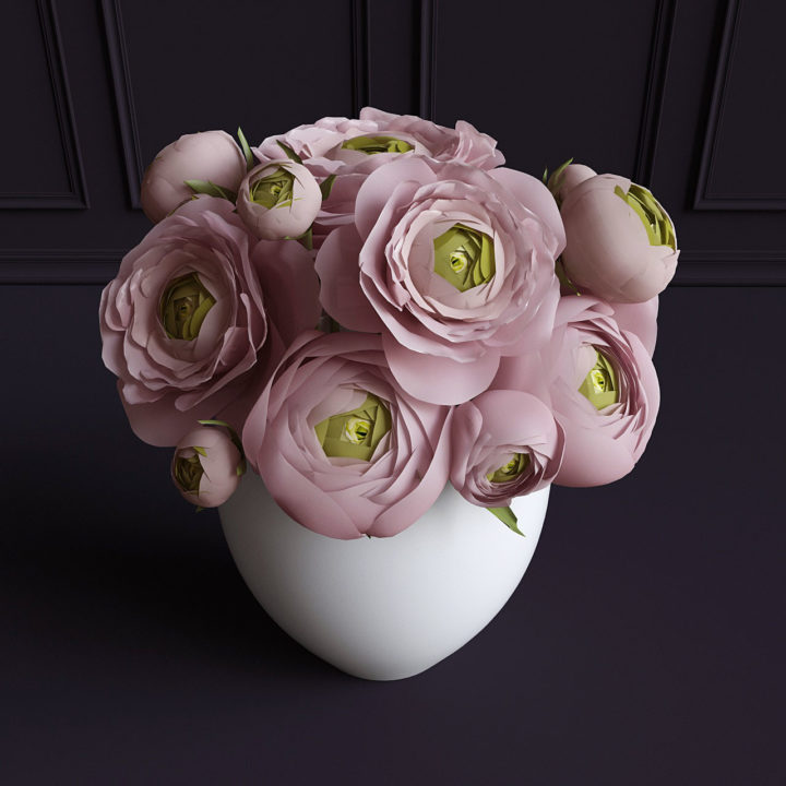 Flowers bouquet 3D model