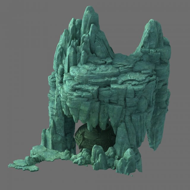 Terrain – Stone 14 3D Model