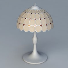 Tiffany Desk Lamp 3d model