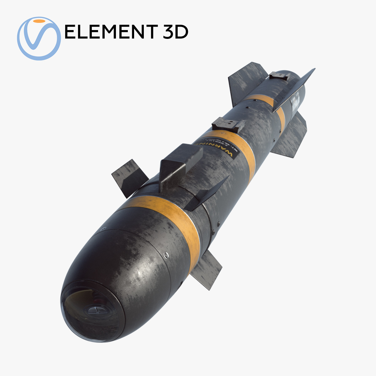 3D agm-114 Hellfire
