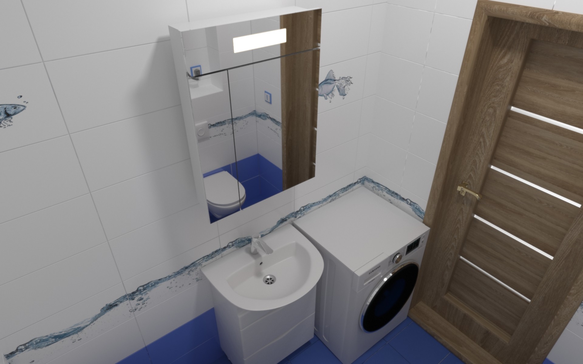 Bathroom interior