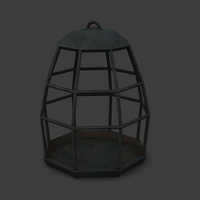 Iron cage 3d model