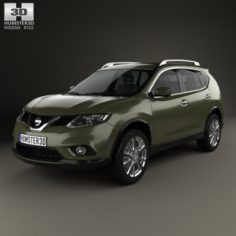 Nissan X-Trail 2015 3D Model