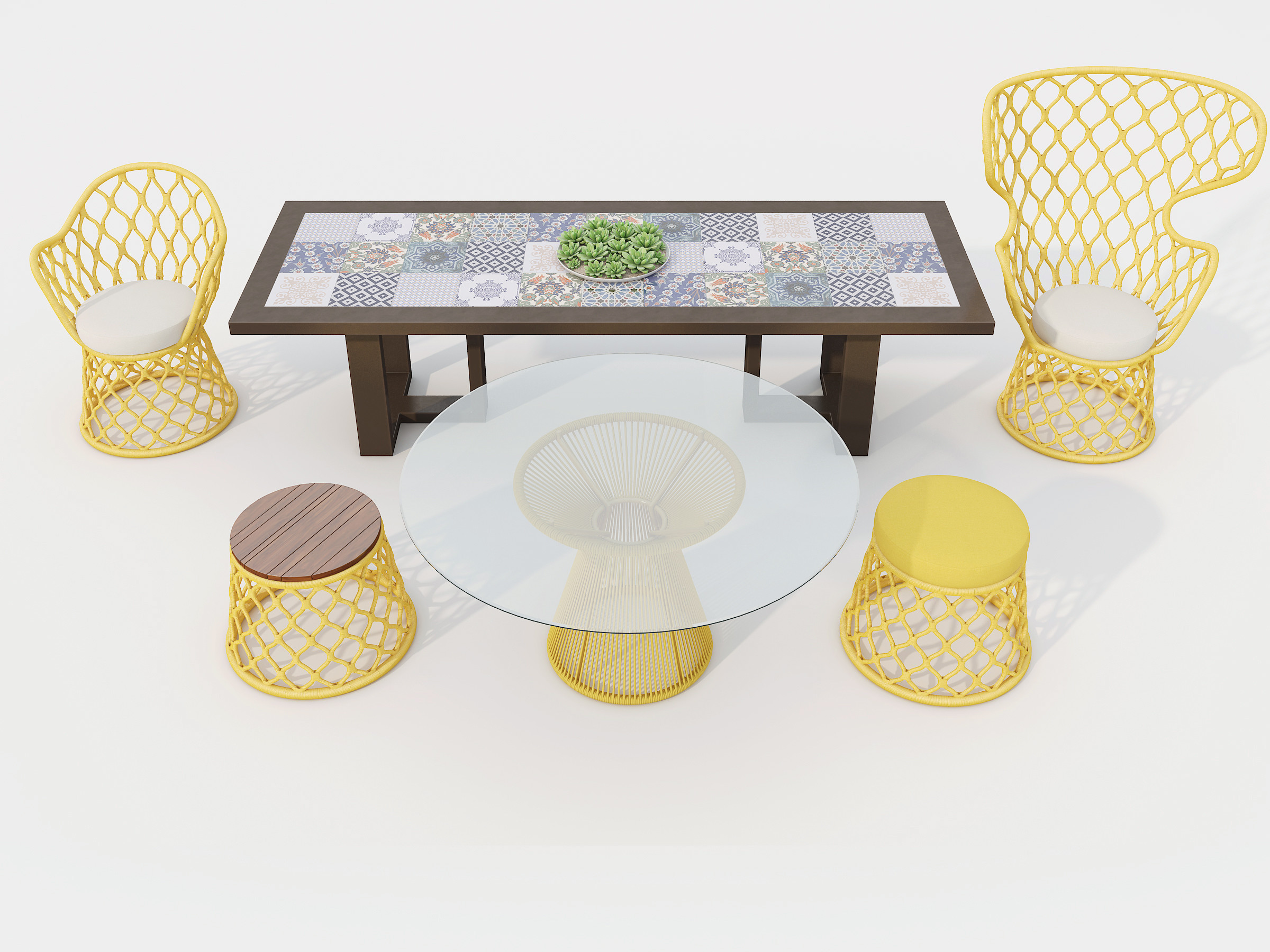 TIDELLI OUTDOOR FURNITURE SET