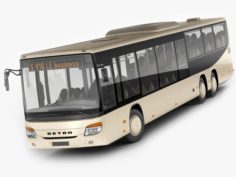 Setra S418LE business bus 3D model 3D Model