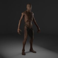 Monster Zombie Man 3D Model