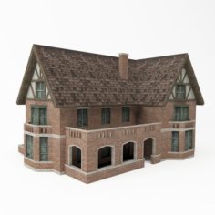 Medieval House 3D Model