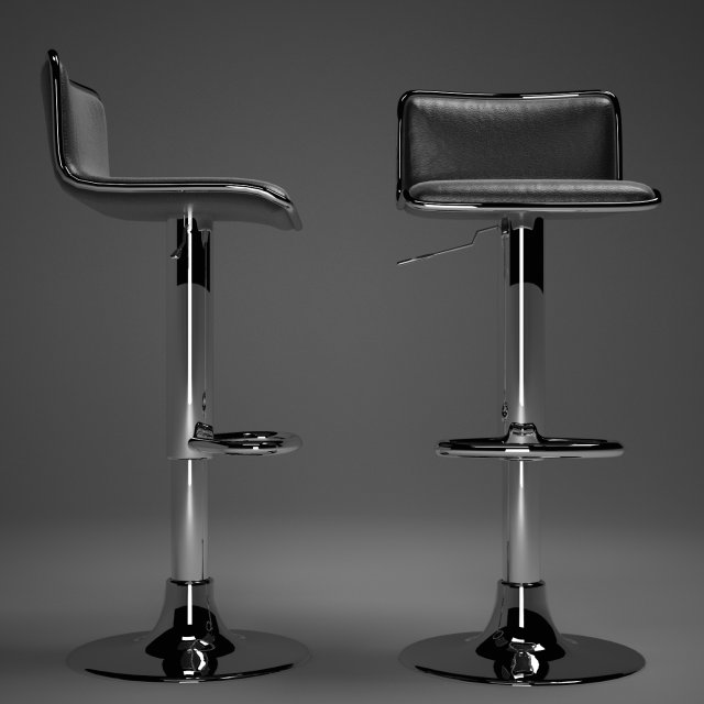 Bar chair Free 3D Model