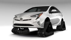Toyota Prius Crawler 2017 3D Model