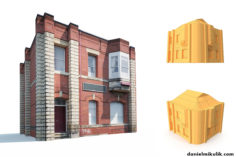 Apartment House #161 Low Poly 3d Model 3D model