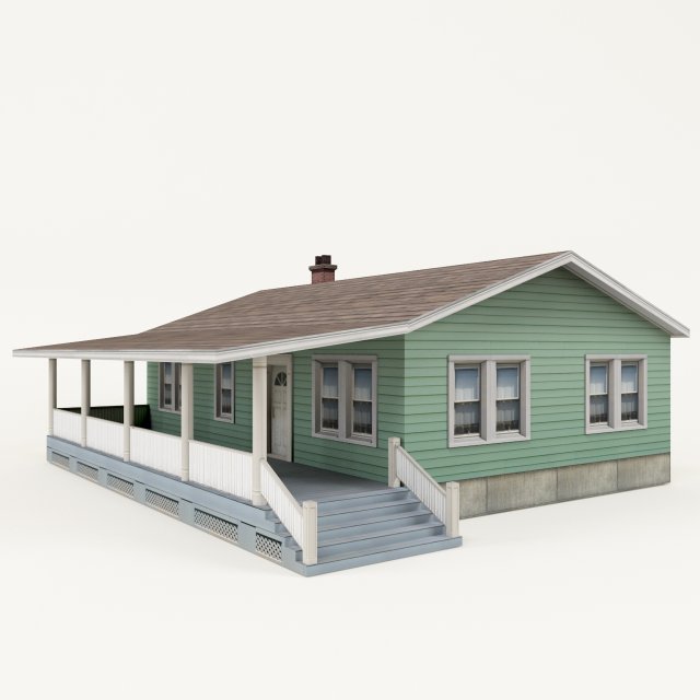 American House 3D Model