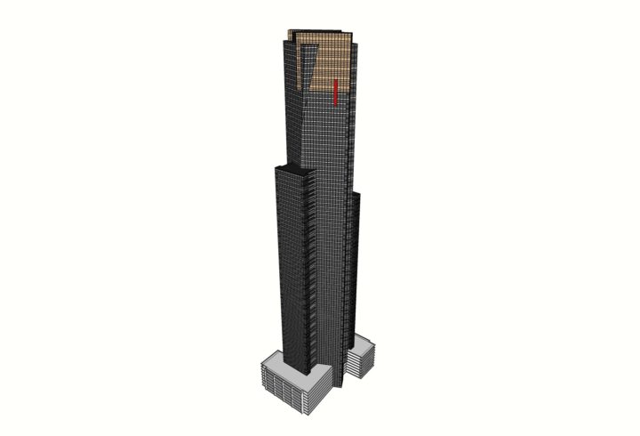 EUREKA TOWER model