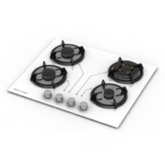 Gas stove 3D Model