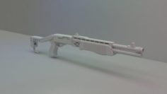 Spas-12 Shotgun Free 3D Model