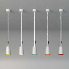 3D Ines.artdesign Paint Cemento Pendant Lamp