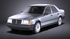 3D Mercedes W124 E class 1990 VRAY