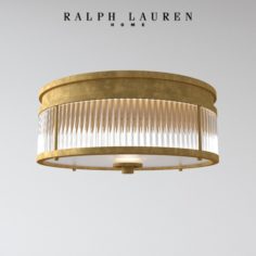 Ralph Lauren Home ALLEN ROUND LOW002 Free 3D Model