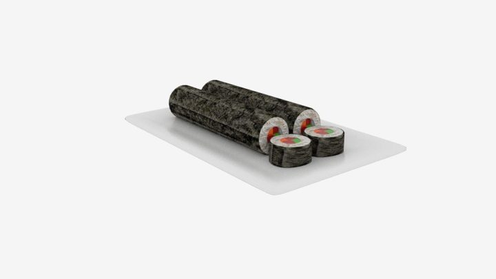 Sushi Long Roll Sliced