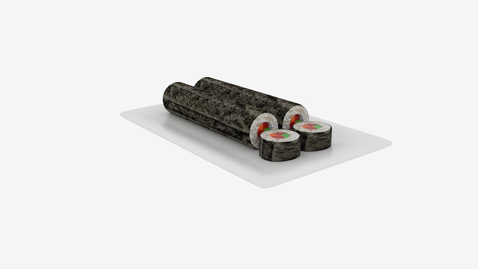 Sushi Long Roll Sliced