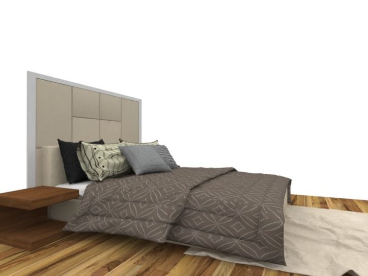 3D model bed