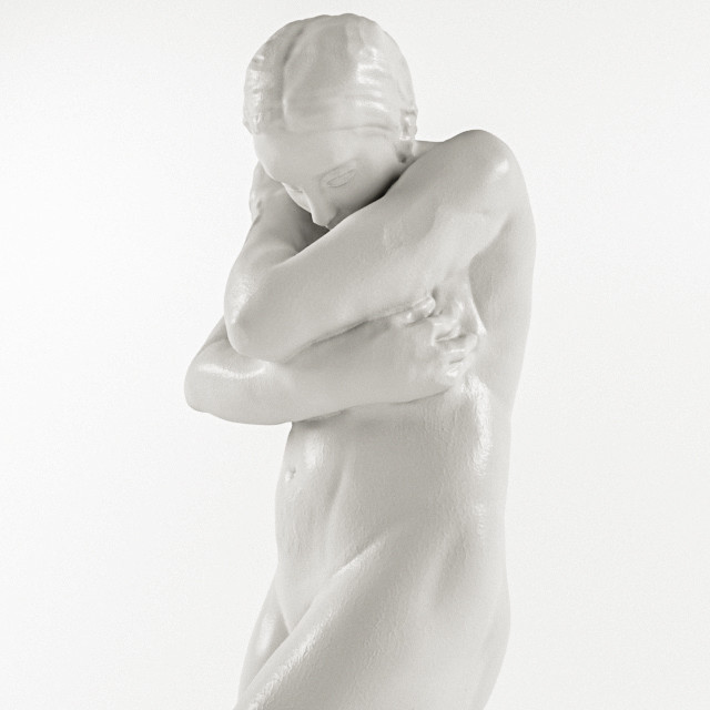 3D model Auguste Rodin – The Kiss