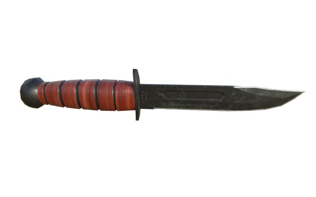 Knife kabar 3D Model