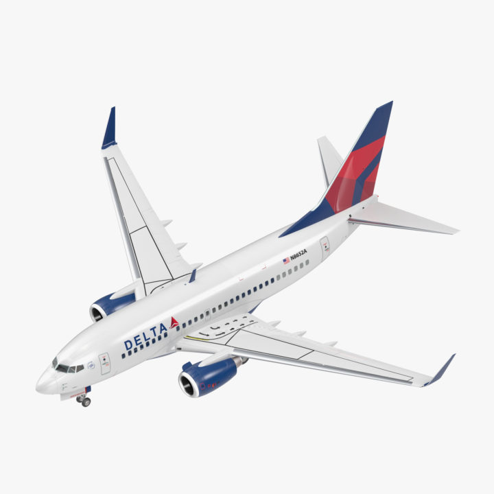 Boeing 737-600 Delta Air Lines Rigged