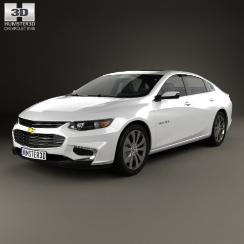 Chevrolet Malibu 2016 3D Model