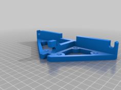 Anet A6 Back Frame Brace with Screwholes