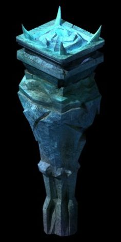 Game model – objects in the air castles 3D Model