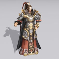 Chinese Imperial Prince Character 3d model