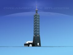 3D model Taipei 101