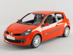 Renault Clio 3D Model