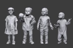 Lowpoly Children Pack