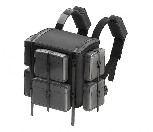 Backpack 3D Model