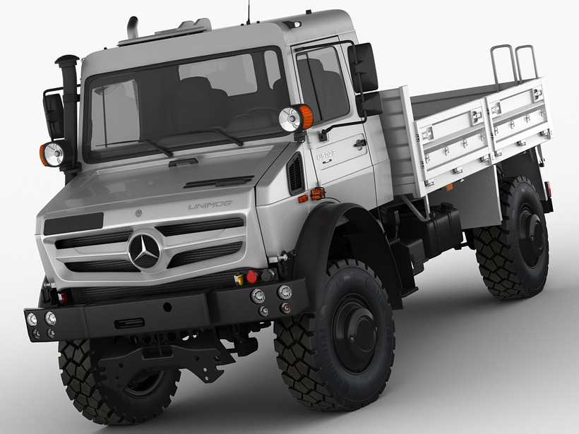 Mercedes Unimog U4023 – U5023 3D Model