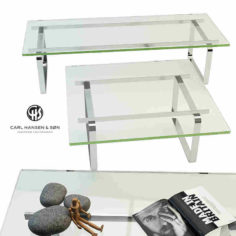 Wegner table CH106 CH108 3D model