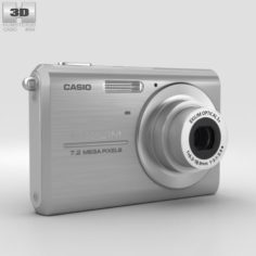 Casio Exilim EX-Z75 Silver 3D Model