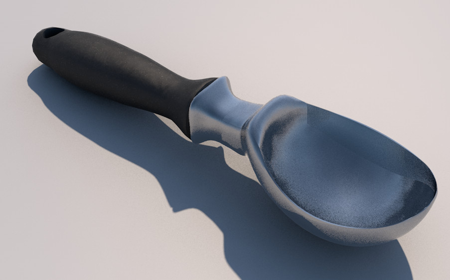 Ice Cream Scoop 3D model