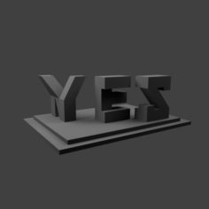 The Answer 3D Model