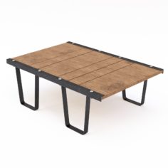 RUSTIC TABLE 3D model