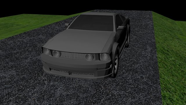 Ford Mustang Shelby GT500 3D Model