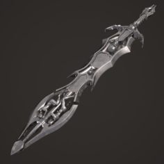 Fantasy sword2 3D Model