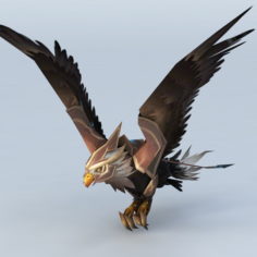 Giant Vulture 3d model