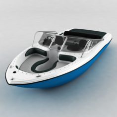 Motor Boat 3D Model