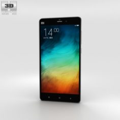 Xiaomi Mi Note Pro Black 3D Model