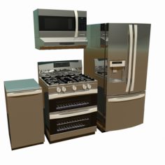 3D Kitchen Appliances