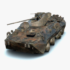 BTR-80A Burnt